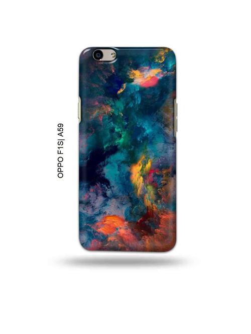 tweakymod designer printed hard case | abstract colours back cover compatible with oppo f1s, oppo a59 - 19015593 - Very Small Image - 1