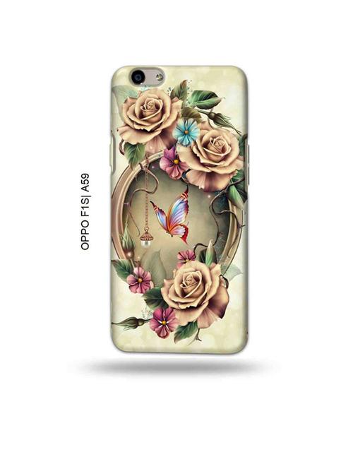 tweakymod designer printed hard case | floral back cover compatible with oppo f1s, oppo a59 - 19015653 - Very Small Image - 1