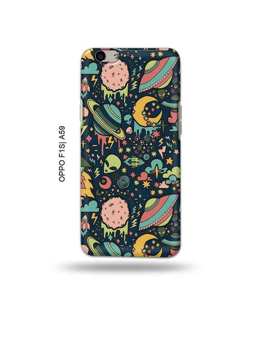 tweakymod designer printed hard case | ufo dope back cover compatible with oppo f1s, oppo a59 - 19015697 - Very Small Image - 1