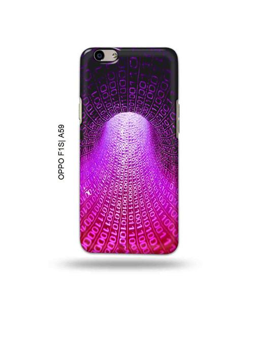 tweakymod designer printed hard case | data flow back cover compatible with oppo f1s, oppo a59 - 19015706 - Very Small Image - 1