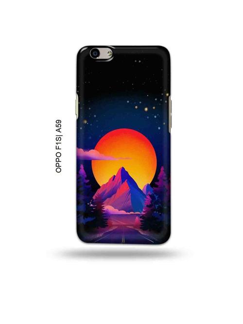 tweakymod designer printed hard case | mountain back cover compatible with oppo f1s, oppo a59 - 19015720 - Very Small Image - 1