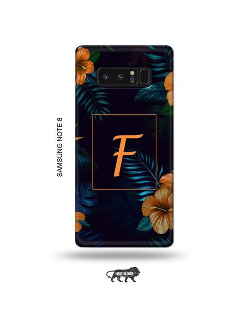 tweakymod designer printed hard case | floral f back cover compatible with samsung note 8 - 19016319 - Very Small Image - 1