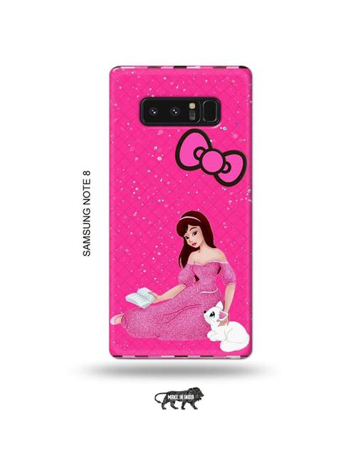 tweakymod designer printed hard case | cute girl back cover compatible with samsung note 8 - 19016345 - Very Small Image - 1