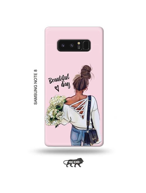 tweakymod designer printed hard case | beautiful day back cover compatible with samsung note 8 - 19016352 - Very Small Image - 1