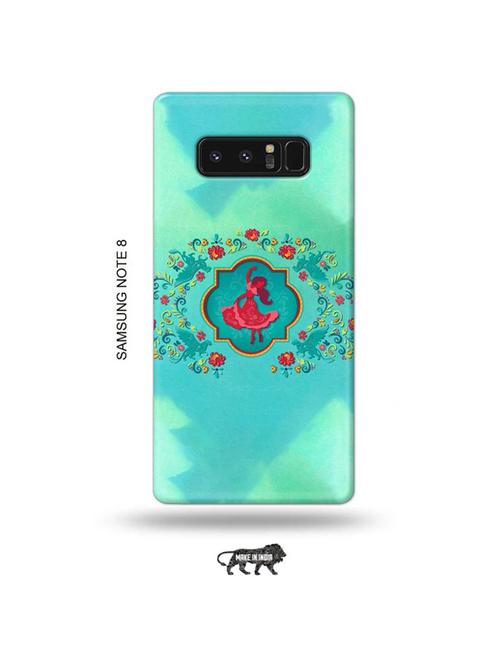 tweakymod designer printed hard case | indie girl back cover compatible with samsung note 8 - 19016353 - Very Small Image - 1