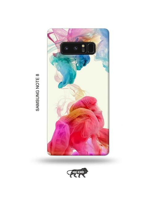 tweakymod designer printed hard case | abstract smoke back cover compatible with samsung note 8 - 19016377 - Very Small Image - 1