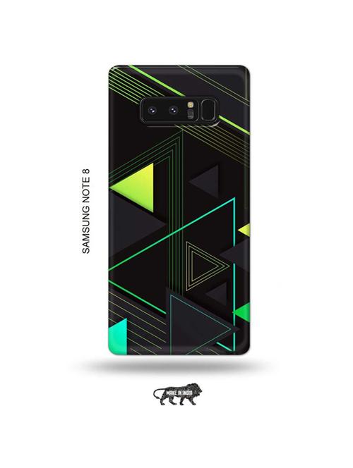 tweakymod designer printed hard case | triangular design back cover compatible with samsung note 8 - 19016385 - Very Small Image - 1