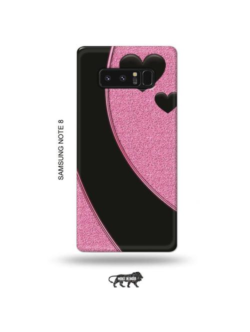 tweakymod designer printed hard case | hearts back cover compatible with samsung note 8 - 19016401 - Very Small Image - 1