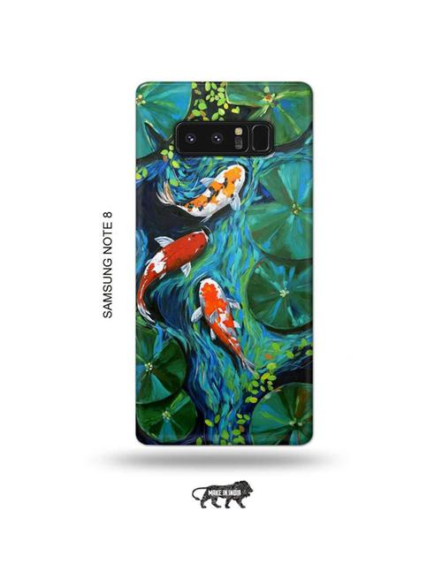 abstract fish back cover compatible with samsung note 8 - 19016408 - Very Small Image - 1