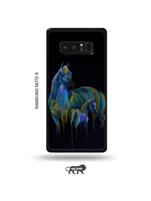 tweakymod designer printed hard case | horse back cover compatible with samsung note 8 - 19016433 - Very Small Image - 1