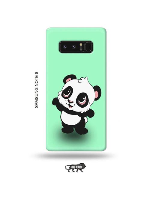 tweakymod designer printed hard case | panda back cover compatible with samsung note 8 - 19016441 - Very Small Image - 1