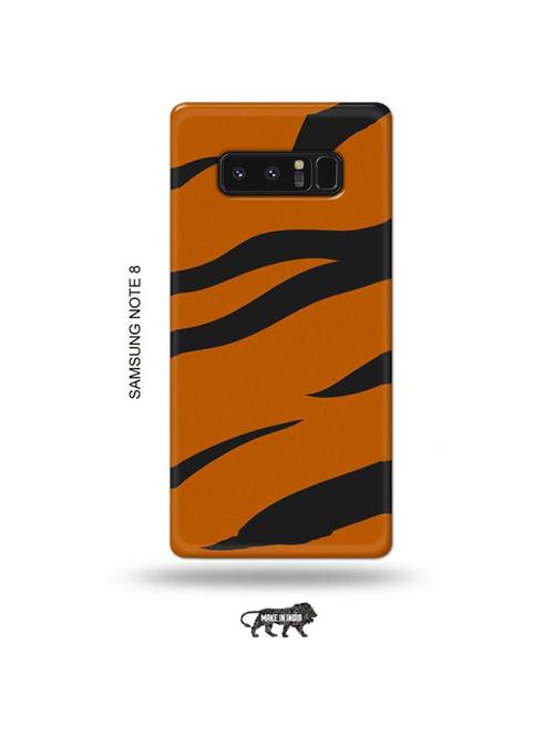tweakymod designer printed hard case | tiger strips back cover compatible with samsung note 8 - 19016444 - Very Small Image - 1