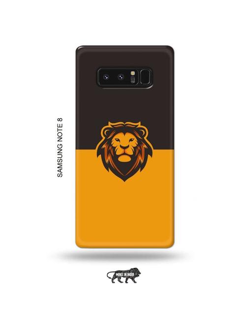 tweakymod designer printed hard case | minimal lion back cover compatible with samsung note 8 - 19016451 - Very Small Image - 1