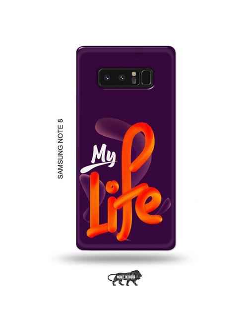 my life back cover compatible with samsung note 8 - 19016463 - Very Small Image - 1