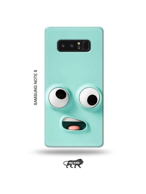 tweakymod designer printed hard case | funny face emoji back cover compatible with samsung note 8 - 19016568 - Very Small Image - 1