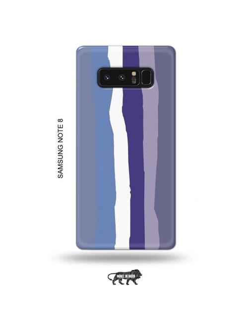 tweakymod designer printed hard case | blue rainbow latest back cover compatible with samsung note 8 - 19016599 - Very Small Image - 1