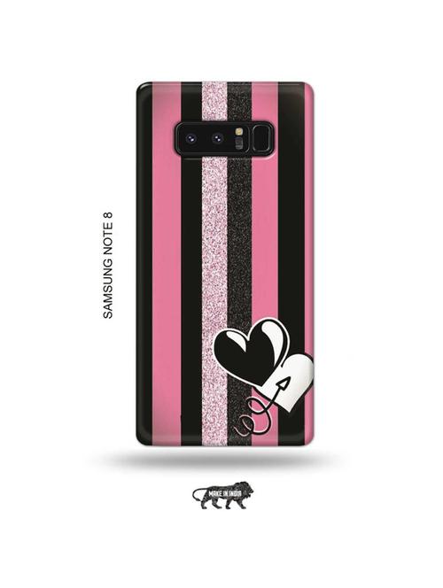 tweakymod designer printed hard case | hearts back cover compatible with samsung note 8 - 19016617 - Very Small Image - 1