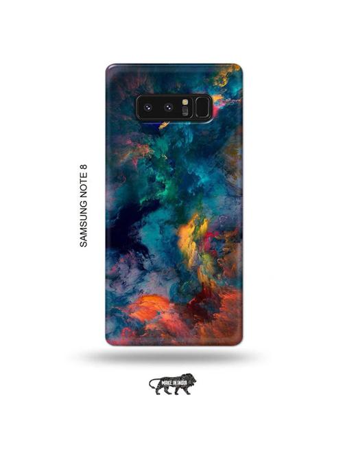 tweakymod designer printed hard case | abstract colours back cover compatible with samsung note 8 - 19016631 - Very Small Image - 1
