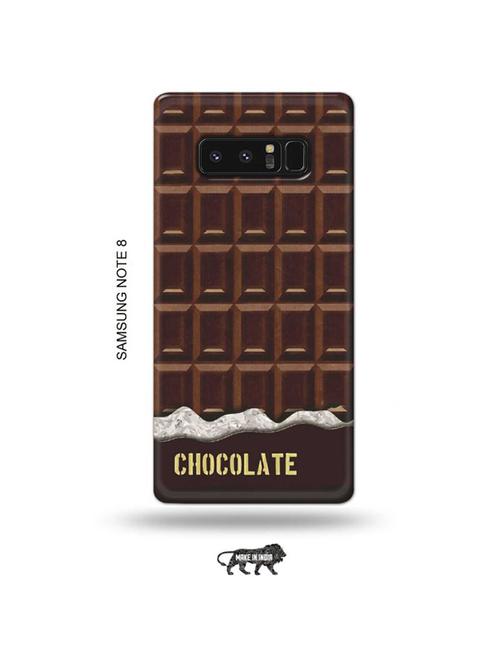 chocolate back cover compatible with samsung note 8 - 19016643 - Very Small Image - 1