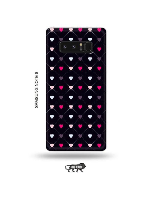 tweakymod designer printed hard case | love design back cover compatible with samsung note 8 - 19016671 - Very Small Image - 1