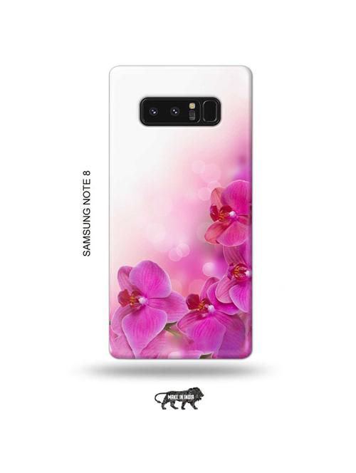 flowers back cover compatible with samsung note 8 - 19016705 - Very Small Image - 1