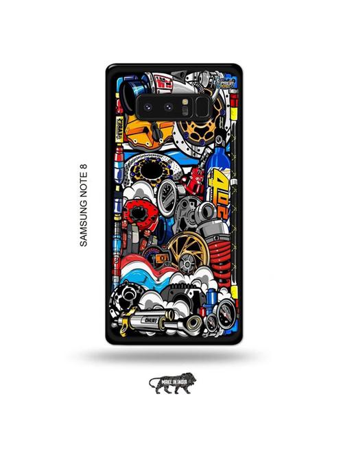 tweakymod designer printed hard case | funky back cover compatible with samsung note 8 - 19016736 - Very Small Image - 1
