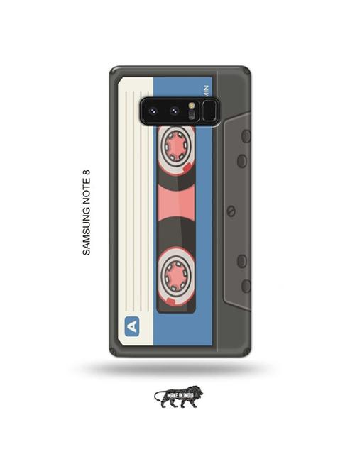 tweakymod designer printed hard case | casatte back cover compatible with samsung note 8 - 19016750 - Very Small Image - 1