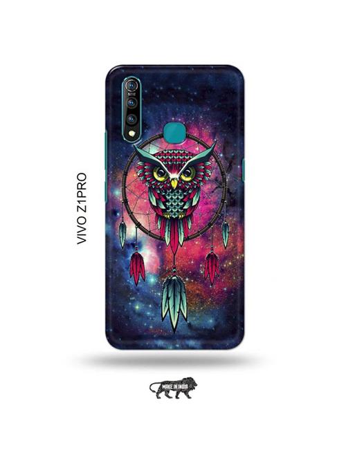 tweakymod designer printed hard case | owl dream catcher back cover compatible with vivo z1 pro - 19016763 - Very Small Image - 1