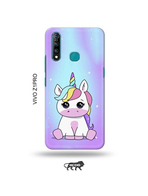 tweakymod designer printed hard case | baby unicorn back cover compatible with vivo z1 pro - 19016863 - Very Small Image - 1