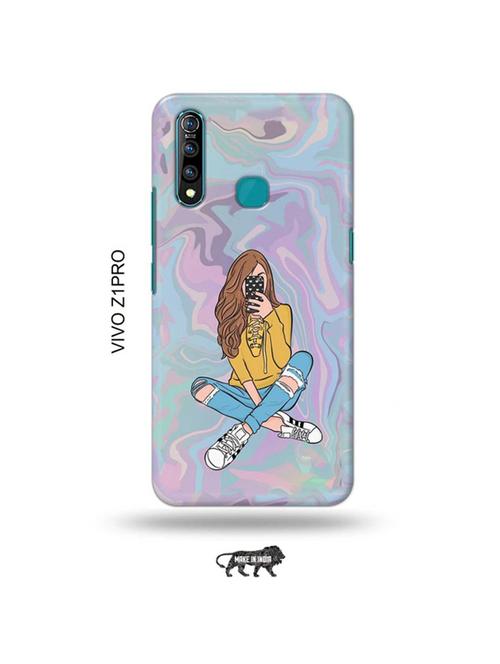 tweakymod designer printed hard case | eiffel tower back cover compatible with vivo z1 pro - 19016867 - Very Small Image - 1