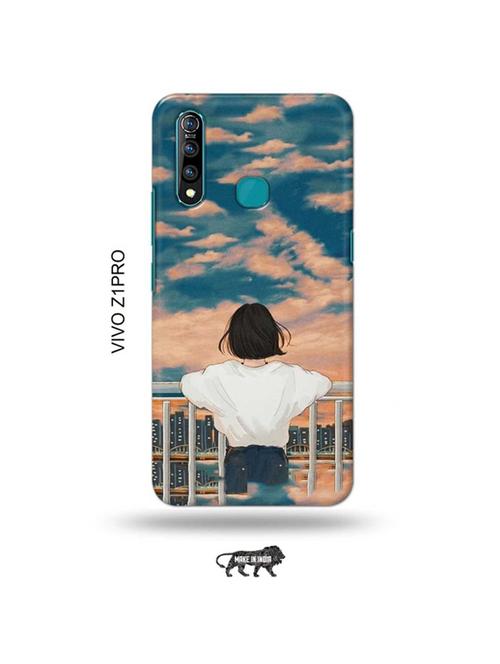 tweakymod designer printed hard case | art scene back cover compatible with vivo z1 pro - 19016887 - Very Small Image - 1