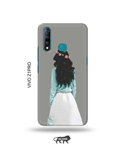 tweakymod designer printed hard case | tiara queen back cover compatible with vivo z1 pro - 19016893 - Very Small Image - 1