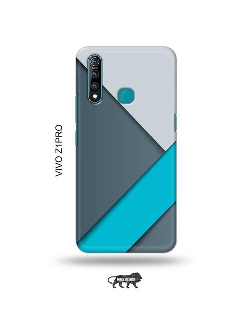 tweakymod designer printed hard case | colour strips back cover compatible with vivo z1 pro - 19016913 - Very Small Image - 1