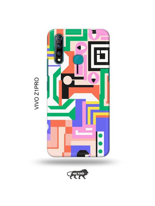 tweakymod designer printed hard case | hologram boxes back cover compatible with vivo z1 pro - 19016933 - Very Small Image - 1