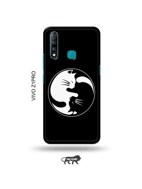 tweakymod designer printed hard case | ninja cat back cover compatible with vivo z1 pro - 19016953 - Very Small Image - 1