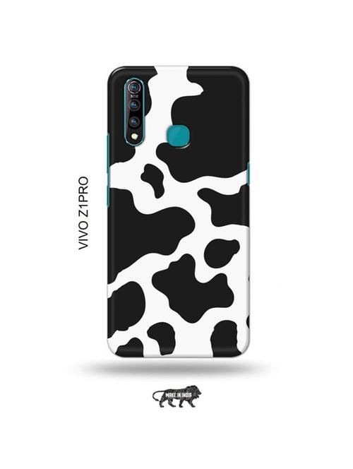 tweakymod designer printed hard case | white black back cover compatible with vivo z1 pro - 19016964 - Very Small Image - 1