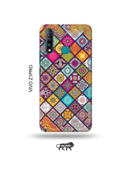 aztec mix back cover compatible with vivo z1 pro - 19017028 - Very Small Image - 1