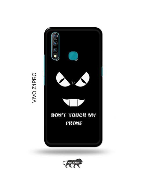 don't touch my phone back cover compatible with vivo z1 pro - 19017066 - Very Small Image - 1