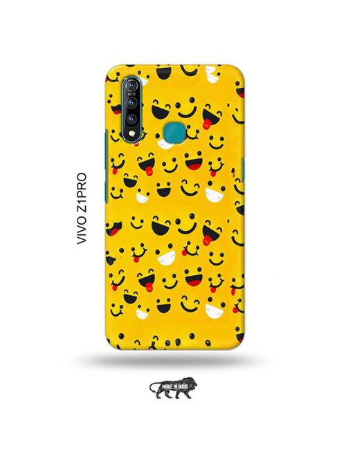 emojis back cover compatible with vivo z1 pro - 19017100 - Very Small Image - 1