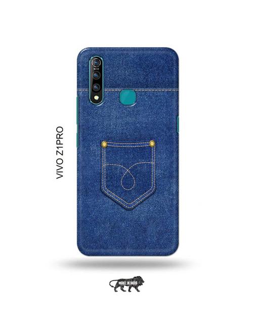 jean back cover compatible with vivo z1 pro - 19017112 - Very Small Image - 1
