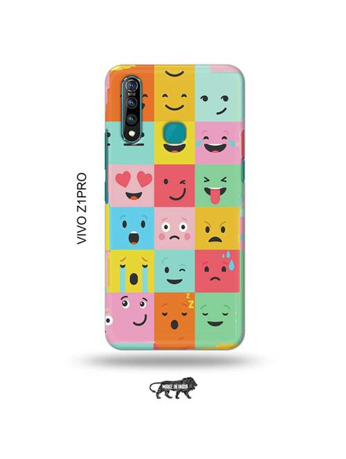 emojies back cover compatible with vivo z1 pro - 19017113 - Very Small Image - 1