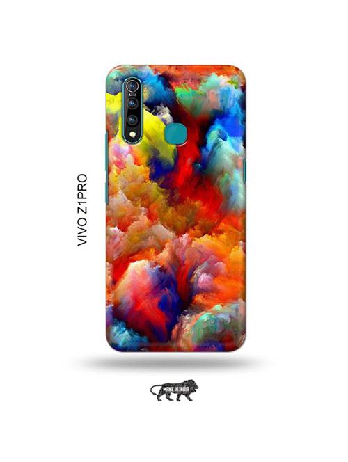 colourful clouds back cover compatible with vivo z1 pro - 19017142 - Very Small Image - 1