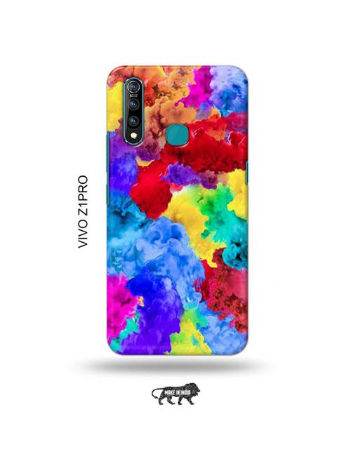 colour holi back cover compatible with vivo z1 pro - 19017147 - Very Small Image - 1