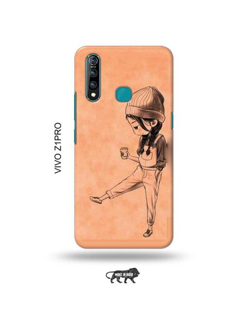 kiddo girl back cover compatible with vivo z1 pro - 19017155 - Very Small Image - 1