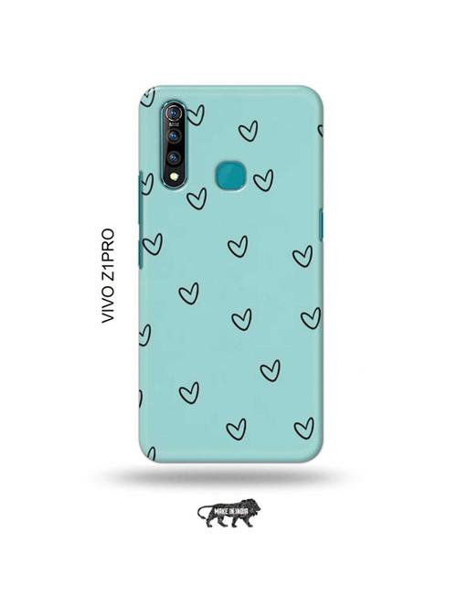 hearts back cover compatible with vivo z1 pro - 19017196 - Very Small Image - 1