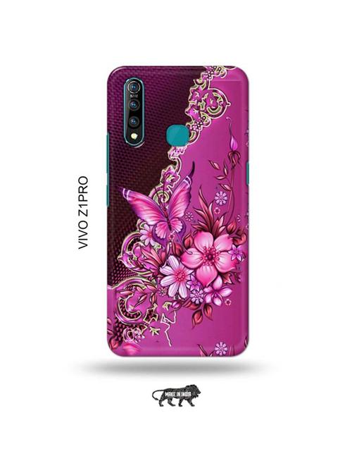 flowers back cover compatible with vivo z1 pro - 19017215 - Very Small Image - 1