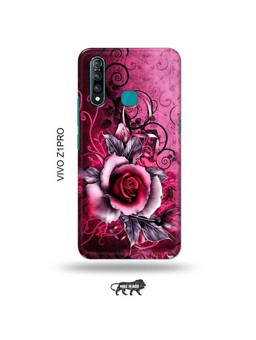 flowers back cover compatible with vivo z1 pro - 19017220 - Very Small Image - 1