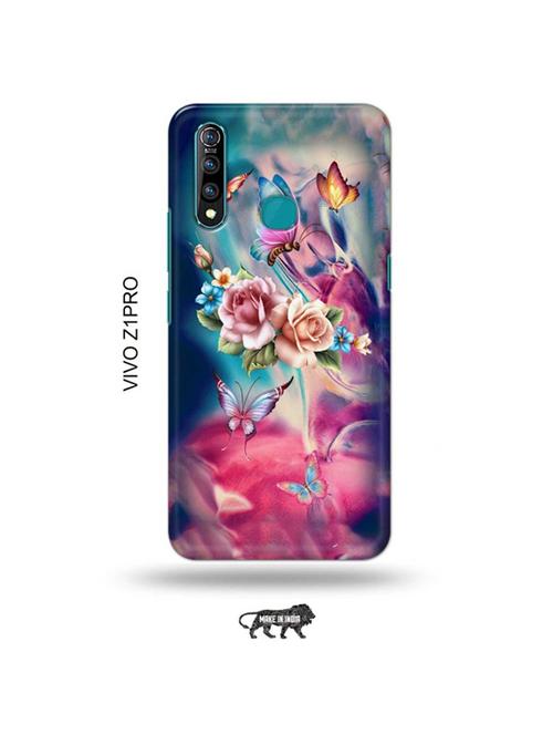 flowers back cover compatible with vivo z1 pro - 19017243 - Very Small Image - 1