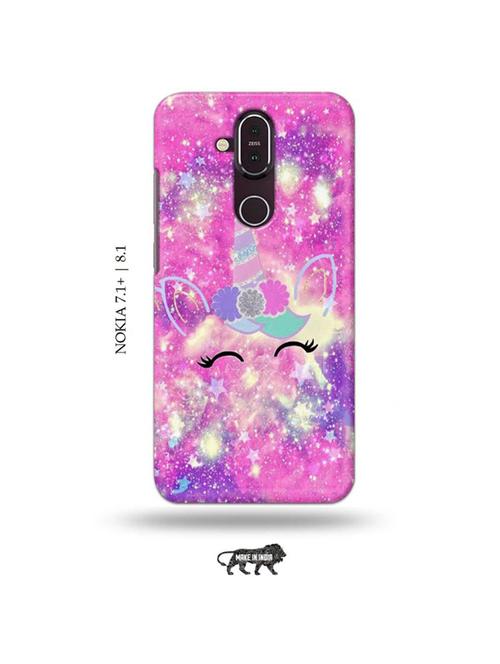 unicorn back cover compatible with nokia 7.1 plus, nokia 8.1 - 19017908 - Very Small Image - 1