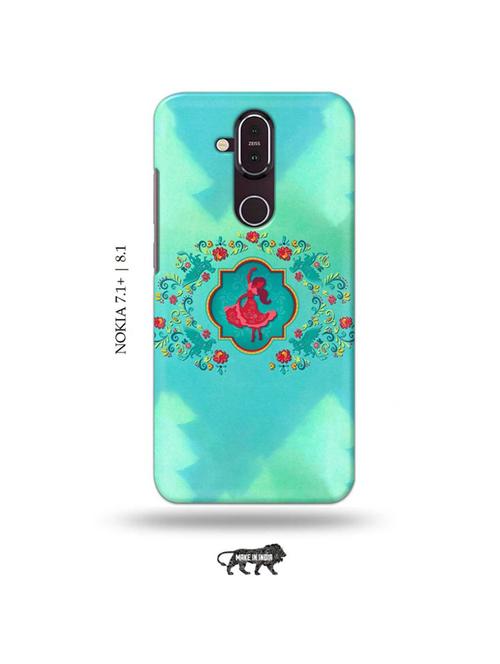 indie girl back cover compatible with nokia 7.1 plus, nokia 8.1 - 19017910 - Very Small Image - 1